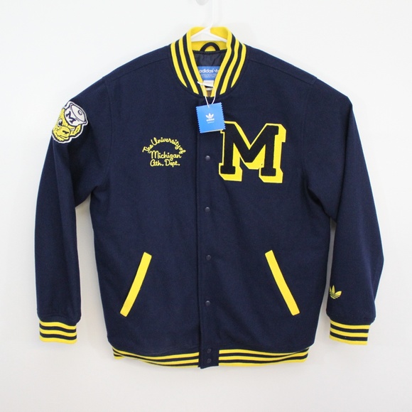 michigan wolverines bomber jacket